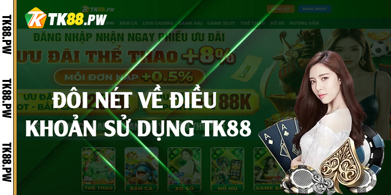 Đôi nét về điều khoản sử dụng TK88